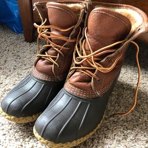 Shearling Lined L.L. Bean Boots